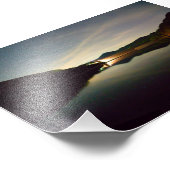 Impression Photo La Terre miroite Les Étoiles (Coin)