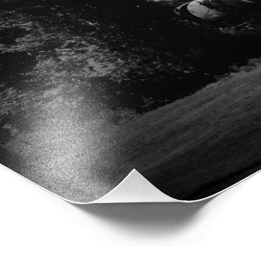 Impression Photo "La tranquillité du dimanche" (Coin)