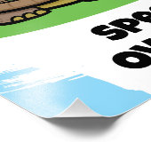 Impression Photo La Vitesse De Tortue Est Surévaluée (Coin)