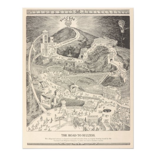 Impression Photo La voie du succès (Devant)