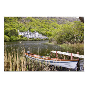 Impression Photo L'abbaye de Kylemore, Irlande. L'abbaye de Kylemor
