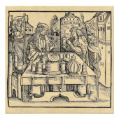 Impression Photo Laboratoire alchimiste royal dans le château (Devant)