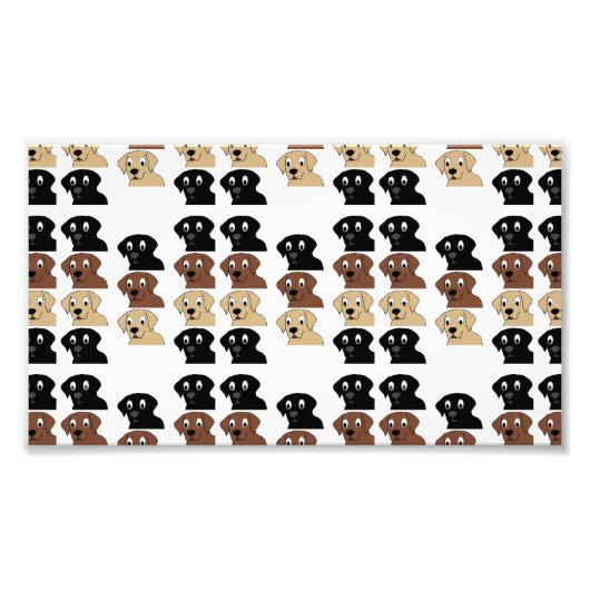 Impression Photo labos 3 couleurs tête de dessin (Devant)