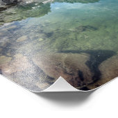 Impression Photo Lac Cécile / Minarets - Ansel Adams Wilderness (Coin)