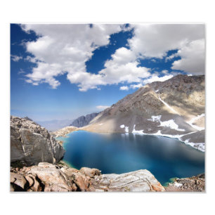 Impression Photo Lac consultation - traînée de Mt Whitney