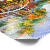Impression Photo Lac d'automne (Coin)