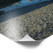 Impression Photo Lac Mendenhall dans le paysage de Juneau Alaska (Coin)
