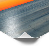 Impression Photo Lac Michigan Sunset, Michigan (Coin)