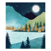 Impression Photo Lac Moonrise (Devant)