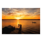 Impression Photo Lac Sunrise (Devant)
