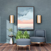 Impression Photo Lac Surreal Mountain