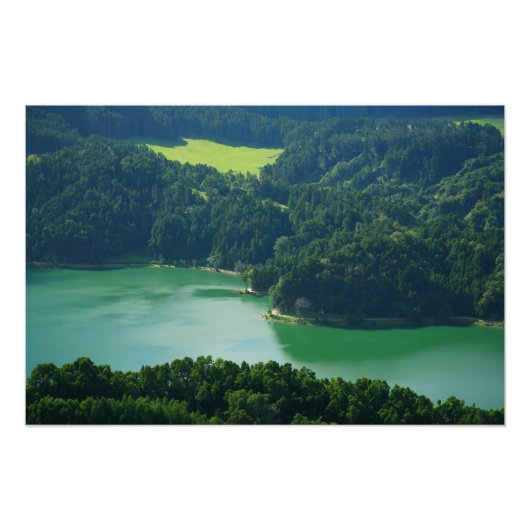 Impression Photo Lac vert (Devant)