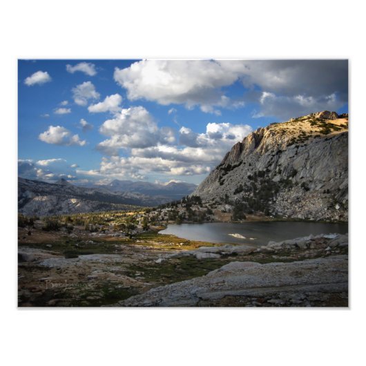 Impression Photo Lac Vogelsang - Yosemite (Devant)