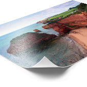 Impression Photo Ladram Bay Jurassic Coast Devon Angleterre (Coin)