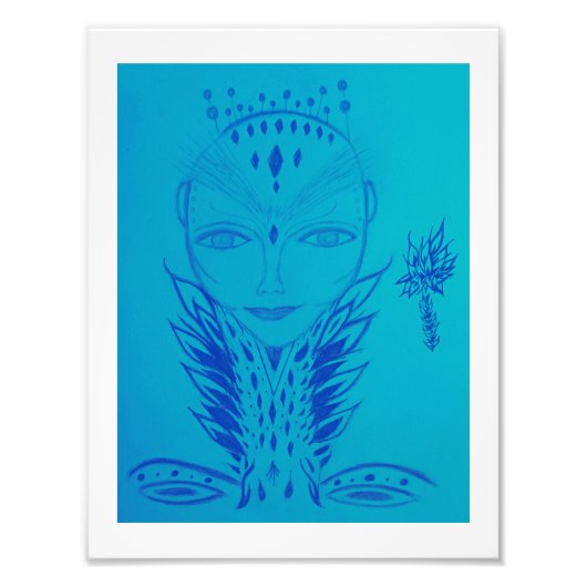 Impression Photo Lady Galactic Being (Devant)