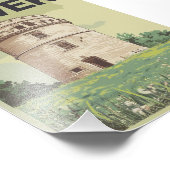 Impression Photo l'affiche de la tour ronde (Coin)