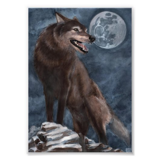 Impression Photo L'affiche de Wolf (Devant)