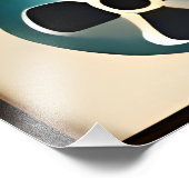 Impression Photo L'Âge Atomique Du Milieu Du Siècle Est Une Explosi (Coin)