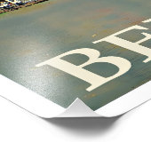 Impression Photo Lago di Como, Bellagio, Italie (Coin)