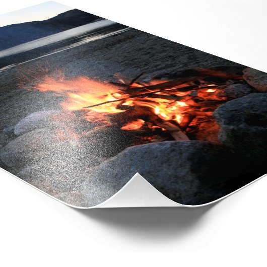 Impression Photo Lakeside Bonfire (Coin)