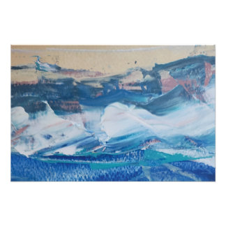 Impression Photo Lámina Yellow Coast Monticelli Art