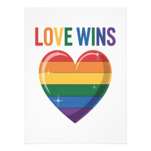 Impression Photo L'amour gagne la fierté gay LGBT Égalité