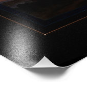 Impression Photo Lancement d'une fusée de fusion rétro époustouflan (Coin)