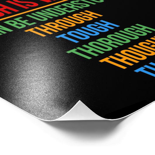 Impression Photo L'Anglais Est Étrange Langue Enseignant Grammaire (Coin)