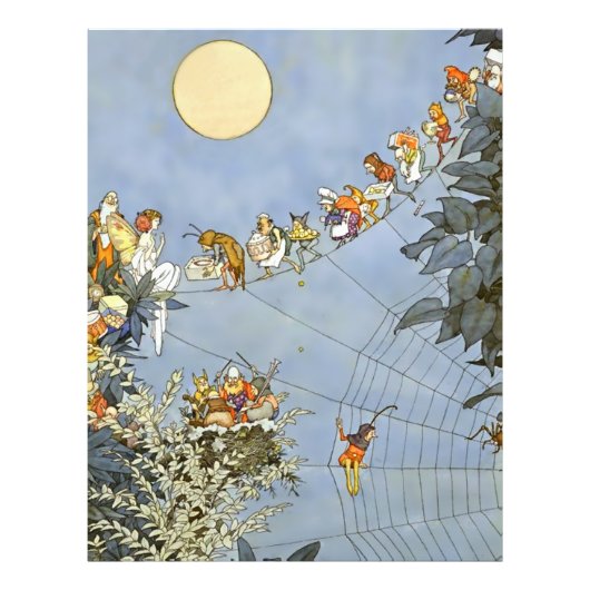 Impression Photo « L'anniversaire de la fée » par Heath Robinson (Devant)