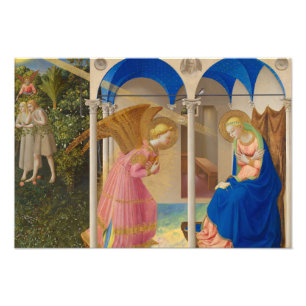 Impression Photo L'Annonciation, 1426 par Fra Angelico