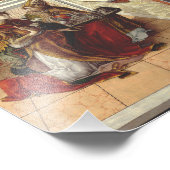 Impression Photo L'Annonciation, avec Saint Emidius (Coin)
