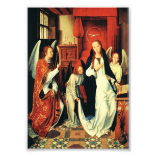 Impression Photo L'Annonciation de la Vierge Marie par Hans Memling