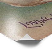 Impression Photo Lapin de Pâques vintage (Coin)