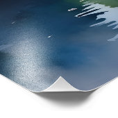 Impression Photo L'aquarelle de Budapest (Coin)