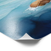 Impression Photo L'aquarelle de Cancun (Coin)