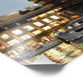 Impression Photo L'architecture de Dubaï la nuit (Coin)