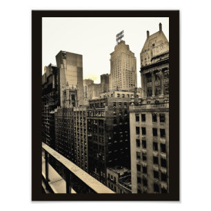 Impression Photo L'architecture de Manhattan