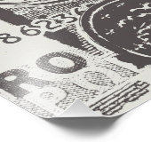 Impression Photo L'argent fait tourner le monde (Coin)