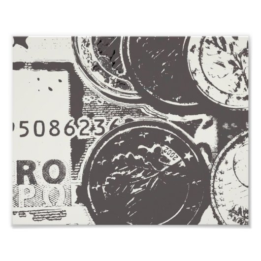 Impression Photo L'argent fait tourner le monde (Devant)