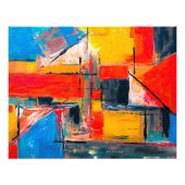 Impression Photo L'art Abstrait urbain (Devant)