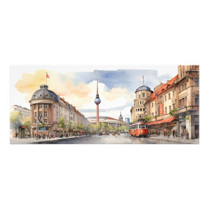 Impression Photo L'art de l'aquarelle à Berlin