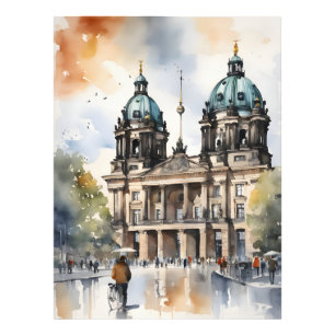Impression Photo L'art de l'aquarelle à Berlin