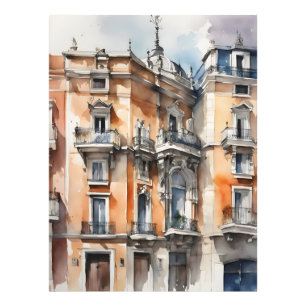 Impression Photo L'art de l'aquarelle à Madrid