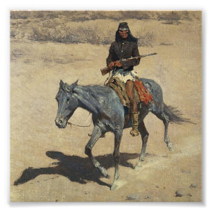 Impression Photo L'art occidental de Frederic Remington “Éclaireur