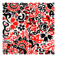 L'art populaire ukrainien motif floral abstact