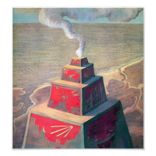 Impression Photo L'Autel | Mikalojus Ciurlionis | (Devant)