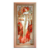 Impression Photo L'Automne par Alphonse Mucha (Devant)