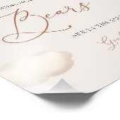 Impression Photo Lavande Ours Ballons Devinez Combien d'ours Signer (Coin)