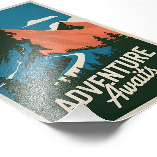 Impression Photo L'aventure vous attend (Coin)