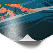 Impression Photo L'aventure vous attend, au-delà de l'horizon (Coin)